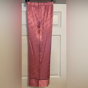 VS PJ Pant Lux Signature Print Black Piping NWOT